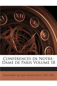 Conférences de Notre-Dame de Paris Volume 18