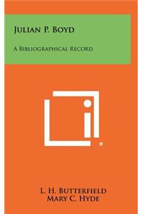 Julian P. Boyd
