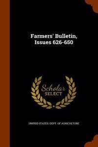 Farmers' Bulletin, Issues 626-650