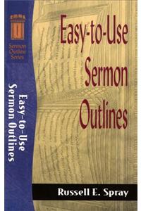 Easy-To-Use Sermon Outlines