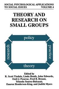 Theory and Research on Small Groups