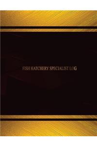 Fish Hatchery Spectialist Log (Log Book, Journal - 125 pgs, 8.5 X 11 inches)