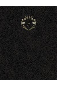 Monogram "F" Sketchbook