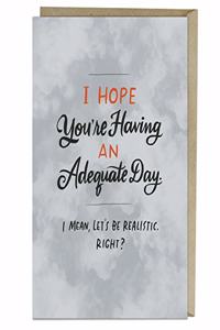 6-Pack Em & Friends Adequate Day Greeting Cards