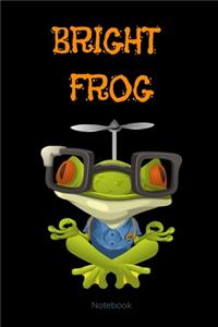 Bright Frog Composition Notebook