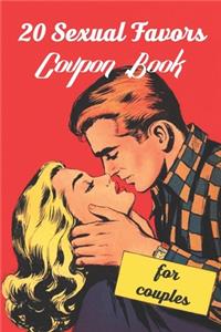 20 Sexual Favors Coupon Book For Couples