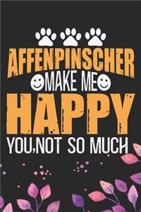 Affenpinscher Make Me Happy You, Not So Much
