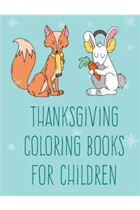 Thanksgiving Coloring Books For Children