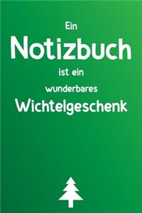 Ein Notizbuch ist ein wunderbares Wichtelgeschenk