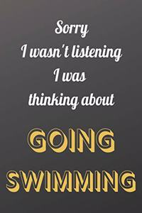 Sorry I wasn't listening I was thinking about going swimming