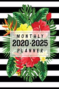 2020-2025 Monthly Planner