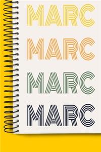Name MARC A beautiful personalized