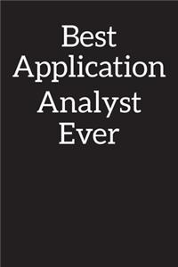 Best Application Analyst Ever