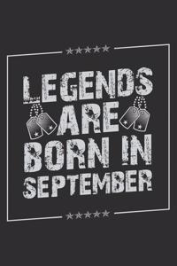Legends Are Born In September