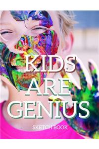 Kids Are Genius Sketch Book