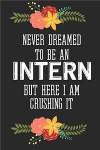 Never Dreamed To Be an Intern But Here I Am Crushing It
