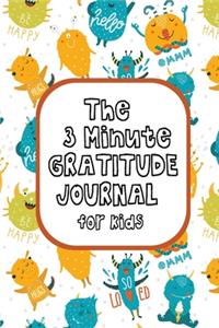 The 3 Minute GRATITUDE JOURNAL for Kids