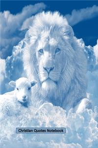 Christian Quotes Notebook