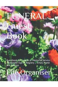 FUNERAL Guest Book