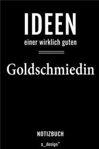 Notizbuch für Goldschmiede / Goldschmied / Goldschmiedin