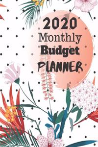 Monthly Budget Planner 2020