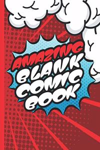 Amazing Blank Comic Book