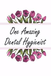 One Amazing Dental Hygienist: Weekly Planner For Dental Hygienist 12 Month Floral Calendar Schedule Agenda Organizer