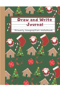 Draw and Write Journal Primary Composition Notebook