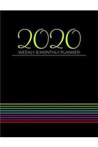 2020 Weekly & Monthly Planner