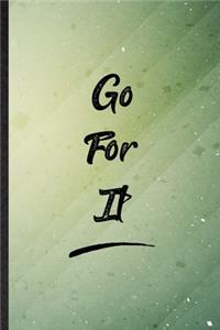 Go For It