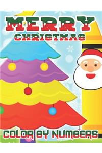Merry Christmas Color By Numbers