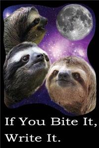 Three Sloth Moon 90 Day Food Log