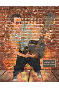 Guitar Tab Sheet Music Notebook