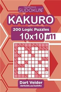 Sudoku Kakuro - 200 Logic Puzzles 10x10 (Volume 11)