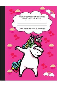 Primary Composition Notebook Grades K-2 (5/8