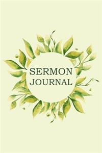 Sermon Notes Journal
