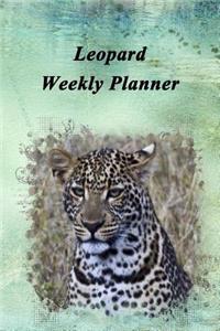 Leopard Weekly Planner: Organise Your Life with This Handy Planner, One Page Per Week.