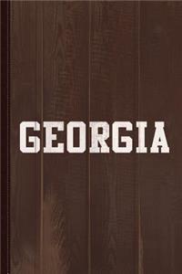 Georgia Journal Notebook