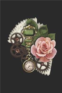 Steampunk Rose Journal