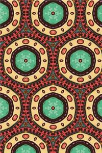 Geometric Pattern Journal - 210 Page Blank Lined Journal - 19