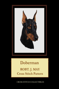 Doberman: Robt. J. May Cross Stitch Pattern