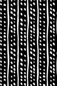 Bullet Journal Notebook White Lines and Spots Pattern 1