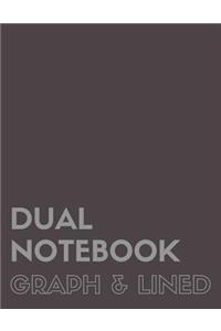 Dual Notebook Graph & Lined