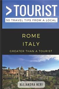 Greater Than a Tourist- Rome Italy