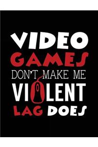 Video Games Don't Make Me Violent Lag Does