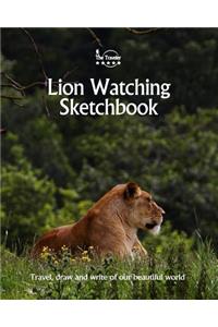 Lion Watching Sketchbook
