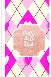 Pretty Girls Rock - Diamonds Pretty: Ruled Journal/Folio Insert/Travelers Notebook Inserts/Diary