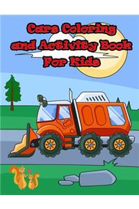 Cars Coloring and Activity Book for Kids