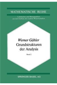 Grundstrukturen der Analysis II