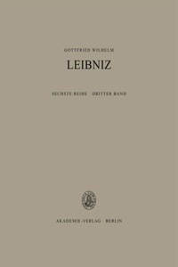 Sämtliche Schriften und Briefe, BAND 3, Sämtliche Schriften und Briefe (1672-1676)